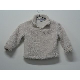 Camisola branca de pelo